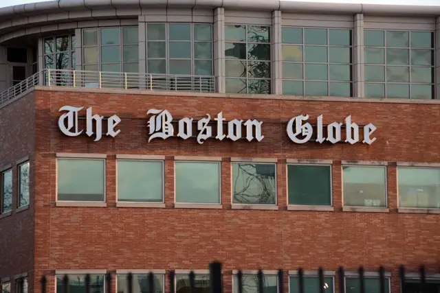 A Boston Globe building